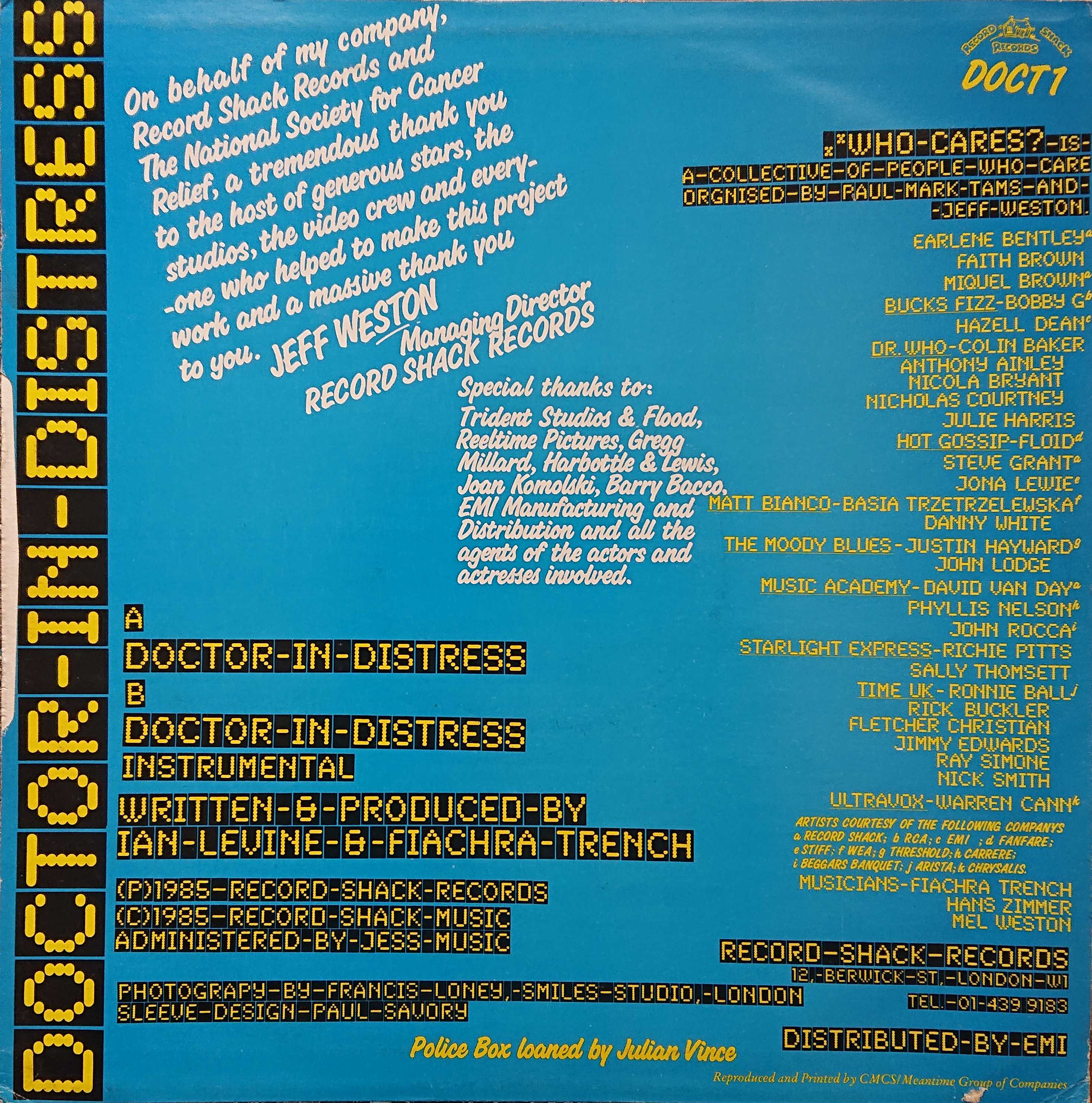 Back cover of DOCT 1